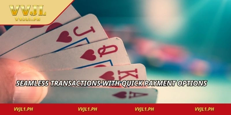 Seamless transactions with quick payment options