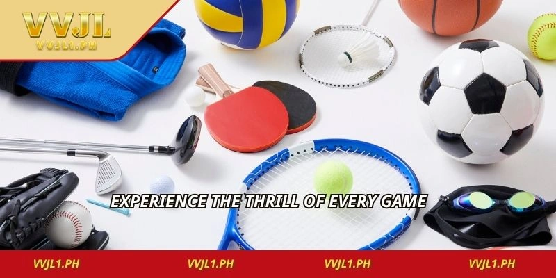 Experience the thrill of every game