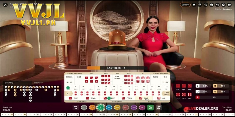 VVJL’s live dealer technology creates a casino atmosphere with high-quality streaming and real-time dealer interaction.