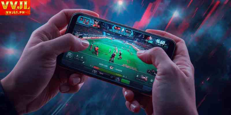 live esports wagering on a mobile phone during an ongoing match